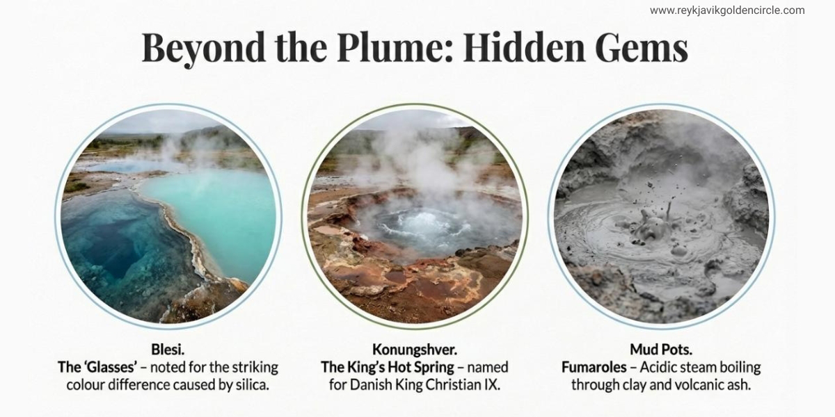 Hidden Gems of Haukadalur: Blesi, Konungshver, and Mud Pots